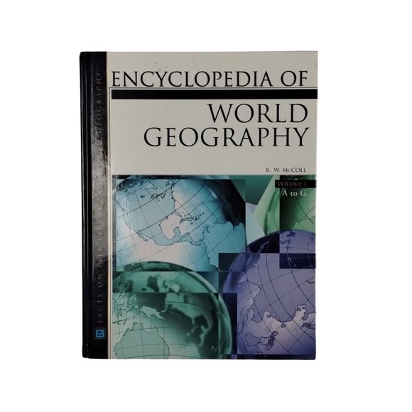 Encyclopedia of World Geography R.W. McColl Full 3 Volume Set Hardcover Books - Picture 2 of 6